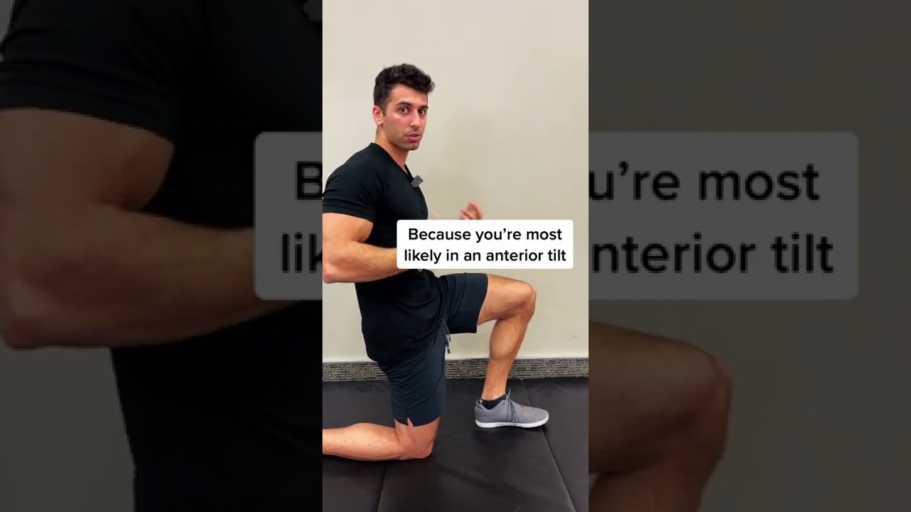 How To PROPERLY Perform The Kneeling Hip Flexor Stretch With Good Form For Tight Flexors 