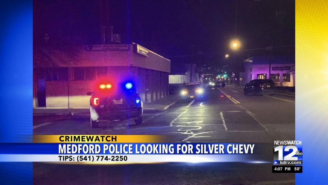 Medford Police looking for silver Chevy related to hit and run - YouTube