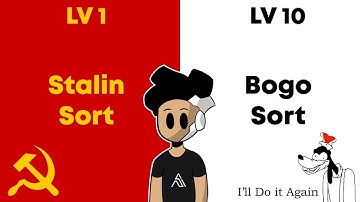 10 FORBIDDEN Sorting Algorithms