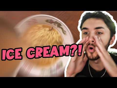 Louisayy Funny TikTok React Moments  Pt. 58 | He sneaks ice cream in food!