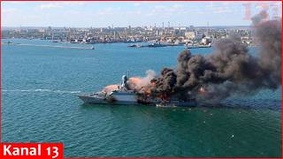 Special Operations Forces of Ukraine secretly hit a Russian ship; major disaster for Russian fleet