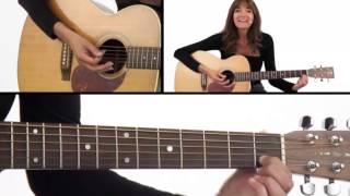 Video thumbnail of "How to Play Single Notes - Beginner Guitar Lesson - Susan Mazer"