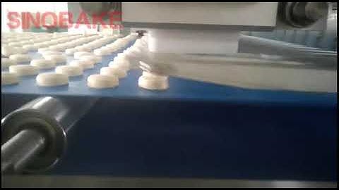 SINOBAKE high speed wire cut cookie machine