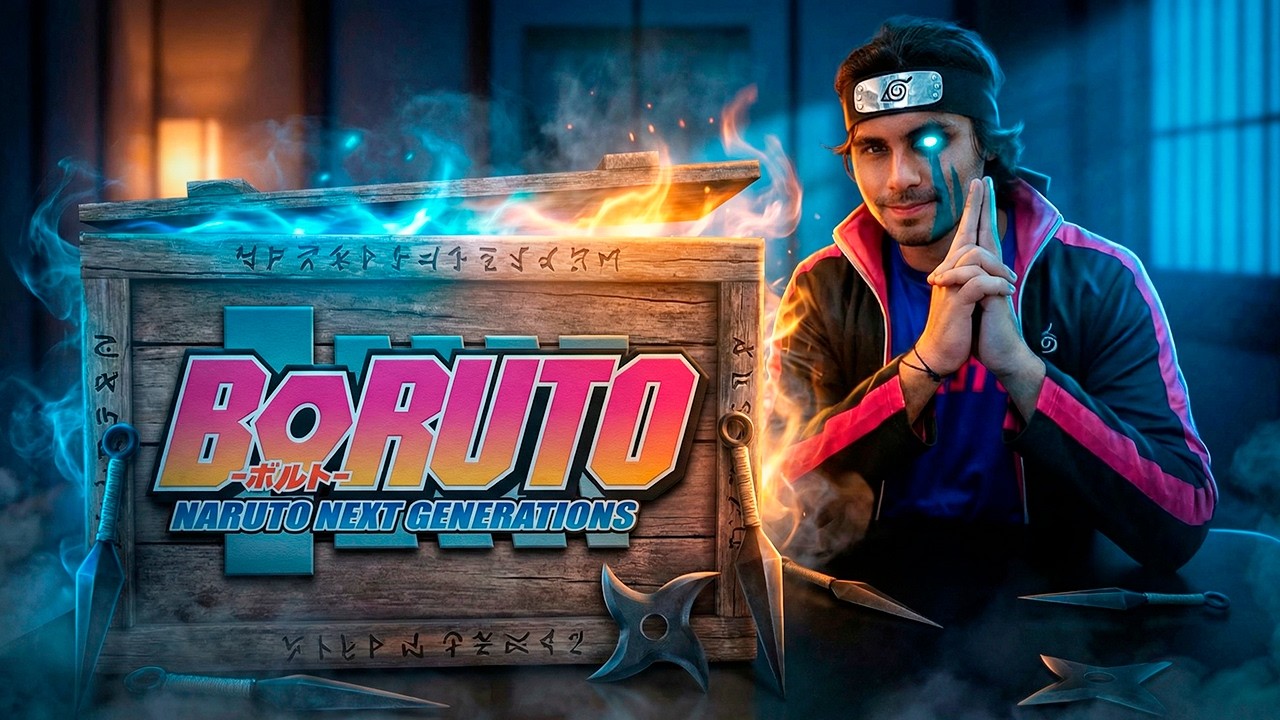 Я открыл загадочную коробку Боруто