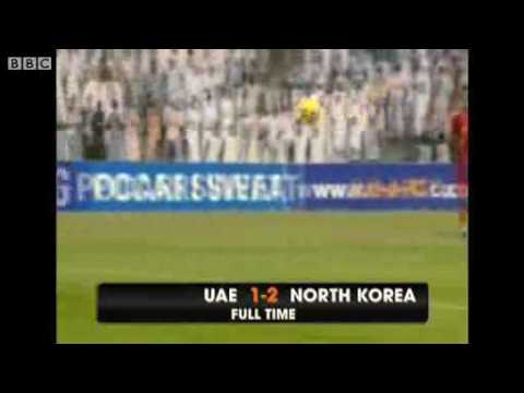 Japanese Football League stars in North Korea Worl...