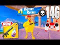 146 Elimination Solo vs Squads WINS Full Gameplay - Fortnite Chapter 5 Season 1