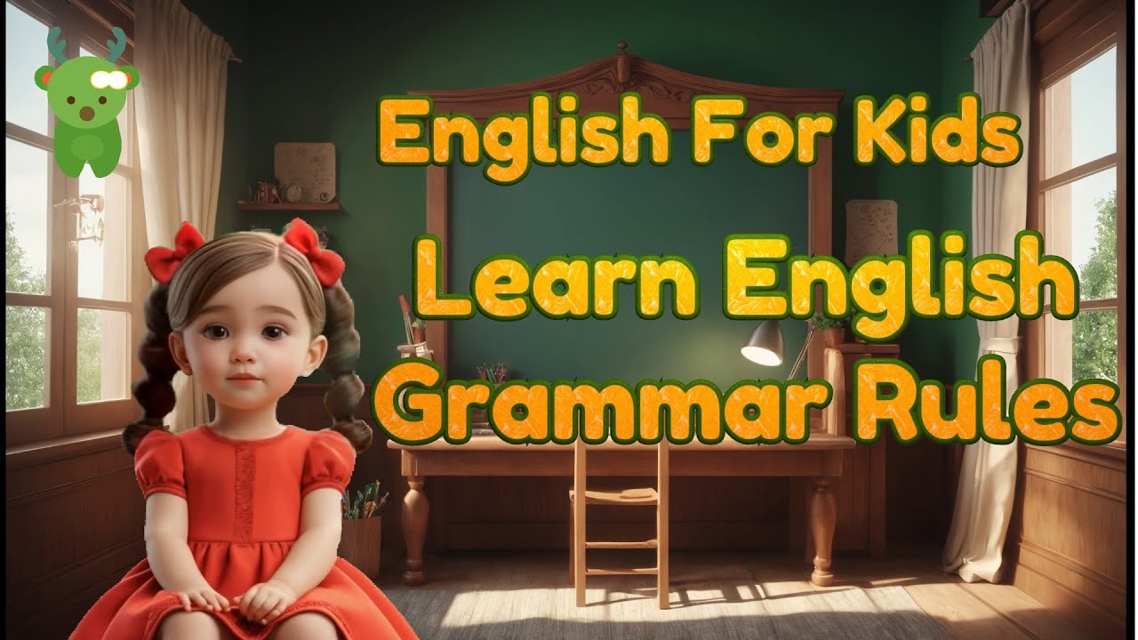 Learn English Grammar for Kids | Little Marvels E - Learning #english # ...