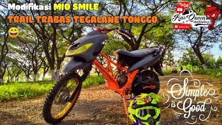 Modification of Matic trail mio smile low budget for beginners