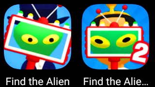 Find The Alien, Find The Alien 2 - Gameplay Walkthrough Alien King New Update All Levels Android iOS