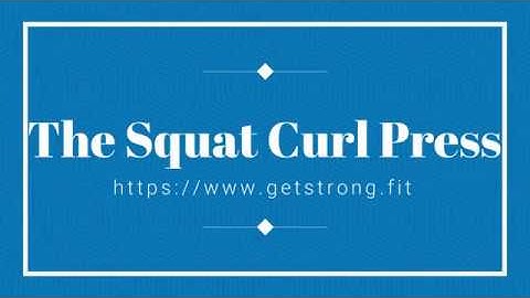 Squat Curl Push Press