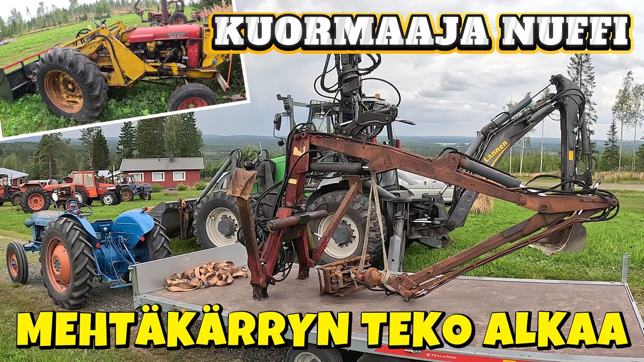 Ostin Unelmien kuormaajan: Hakki Souvari - Hakureissulla, uusi projekti alkaa