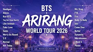 BTS  PLAYLIST 2026 | BTS ARIRANG WORLD TOUR BANGTAN