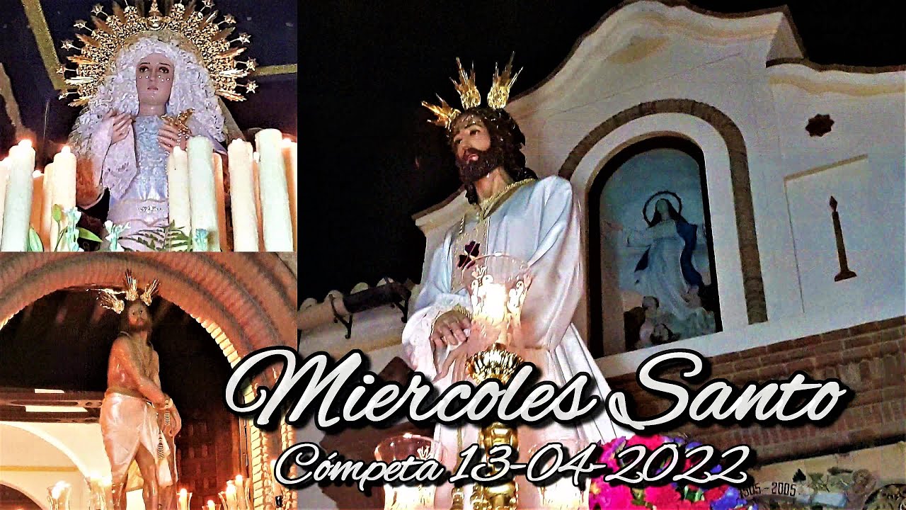 Miércoles Santo. Cómpeta 13-04-2022 ..Pre-montaje provisional...