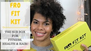 Monthly Subscription Box Review: Fro Fit Mom Kit