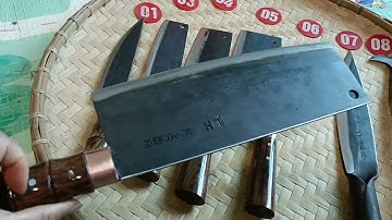 Dao Bếp rèn thủ công ,Dao Phúc Sen Cao Bằng "0354.905.888