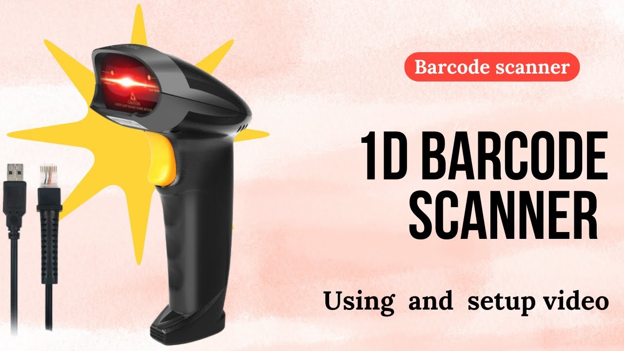 Barcode scanner 1D