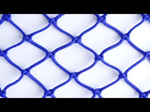 Making a Net - Modified Snake Knot  / Bull Hitch Paracord Net Tutorial – CBYS