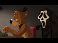 Freddy and ghostface  a fnaf halloween cartoon tony crynight