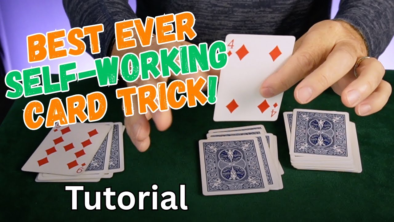Лучший в истории фокус с картами, который работает сам по себе — обучающее видео.