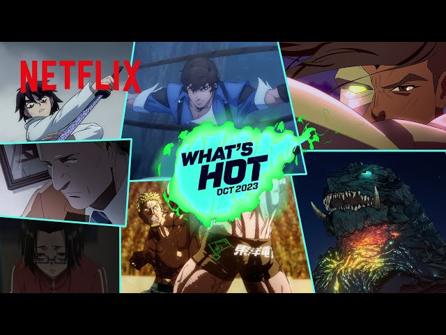 Animes da lista de lançamento de outubro da Netflix 2023 🍥🍁#anime #l