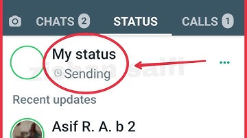 WhatsApp Fix Status Sending Problem Solve