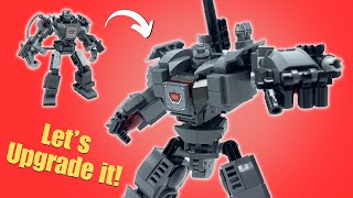 UPGRADING War Machine's Mech! - Lego Marvel Set 76277: War Machine's Mech Armor #lego #speedbuild