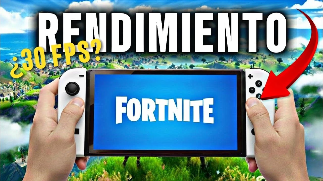 ASI CORRE FORTNITE EN EL NINTENDO SWITCH OLED EN 2026 - YouTube