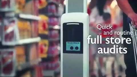 Sensible grocery store robot Tally by Simbe Robotics