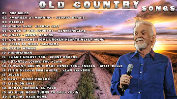 The Best Captivating Legacy Of Old Country Music -  Greatest Hits Classic Country Songs Of All Time