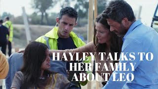 Hayley talks to her family about Leo | greenhouse academy 4×2