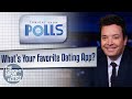 Tonight Show Polls: What’s Your Favorite Dating App? | The Tonight Show Starring Jimmy Fallon