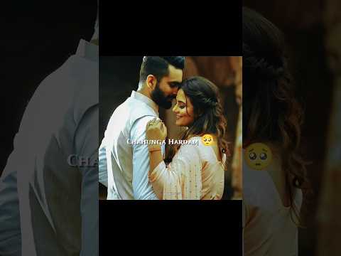 Chaha Hai Tujhko Chahenge Hardam 🥹❤️‍🩹 | Sad Love WhatsApp Status 💔 | #shorts