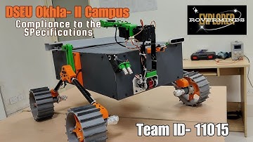 Compliance to the Specifications | Rover Functionality Demonstration | ISRO Robotics Challenge 2024