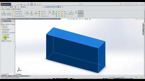 Bài 2.7: Sét kích thước hình học theo biến số [ Thiết kế mô hình 3D Solidworks ]