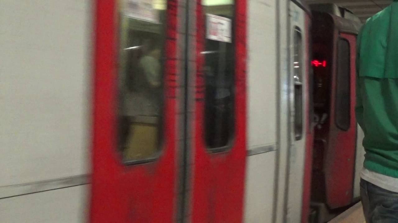 Italian Trains At Napoli Station