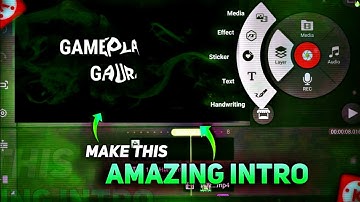 How To Make Gaming Intro In kinemaster || gaming intro kaise banaye || intro tutorial