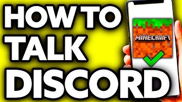 How To Talk With Friends In Discord Mobile In Minecraft (EASY!)