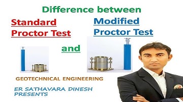 Difference Between Standard Proctor Test and Modified Proctor Test