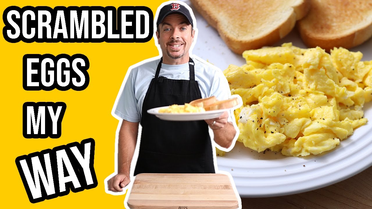 How to Cook Scrambled Eggs in a Stainless Steel Pan (Video