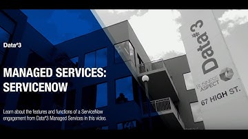 Data#3 Managed Services: ServiceNow