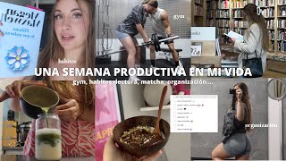 UNA SEMANA PRODUCTIVA EN MI VIDA  + HAUL DE SHEIN | hábitos, gym, organizacion, productividad…