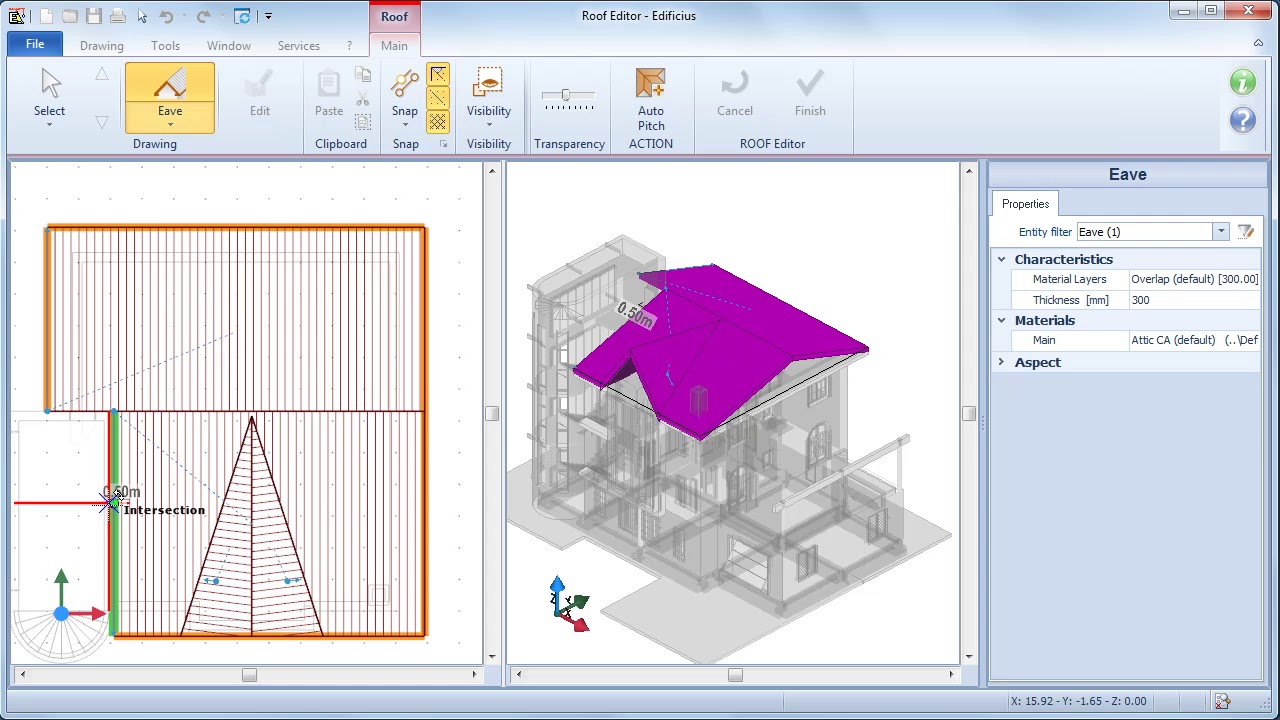 Tutorial de Edificius - Definir un Alero - ACCA software - YouTube