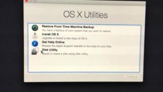 Mac OS X Yosemite Clean Install