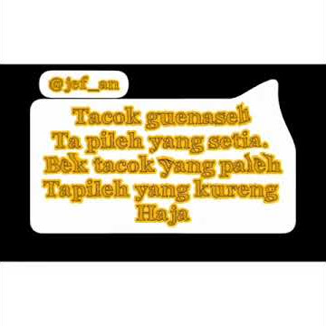 Status wa aneuk aceh...