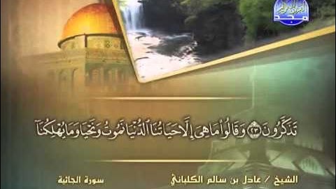 الشيخ عادل الكلباني سورة الجاثية