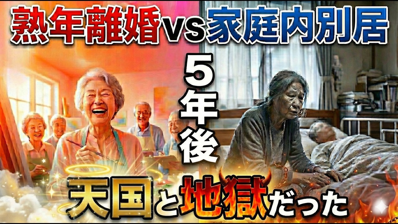 【熟年離婚】家庭内別居に縛られた5年間…66歳妻の逆転と62歳夫の末路