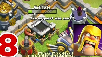 Clash of Clans Gameplay Walkthrough Episodes 8 ( ios Android )