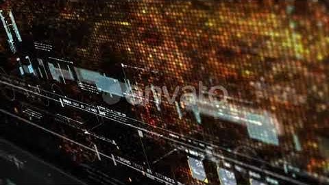 Data Sequence Simulation HUD 07 | Motion Graphics - Envato elements