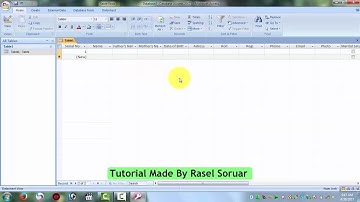 Microsoft Access  in Bangla 2018(100% easy method)