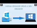 Step-by-Step Guide: Installing Windows on a Laptop with a USB Pendrive | Cyber White Elephant | CWE